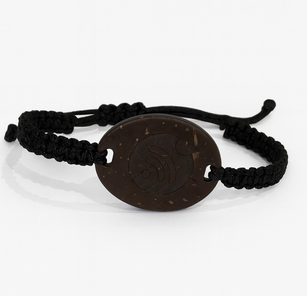 15 NFC Coconut Wristband | Smart Wearable to Instantly Share Your Digital Profile or Any Link - Image 1