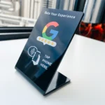 NFC Acrylic Google Review Table Stand 7-Shape - Image 5