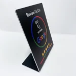 Custom NFC Google Review & Menu PVC Stand 7-Shape - Image 6