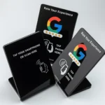NFC Acrylic Google Review Table Stand 7-Shape - Image 8