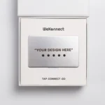 Customized Silver Metal Digital Business Card - Image 4