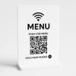 Custom NFC Table Stand – For Menus & Easy Info Sharing with Base - Image 4