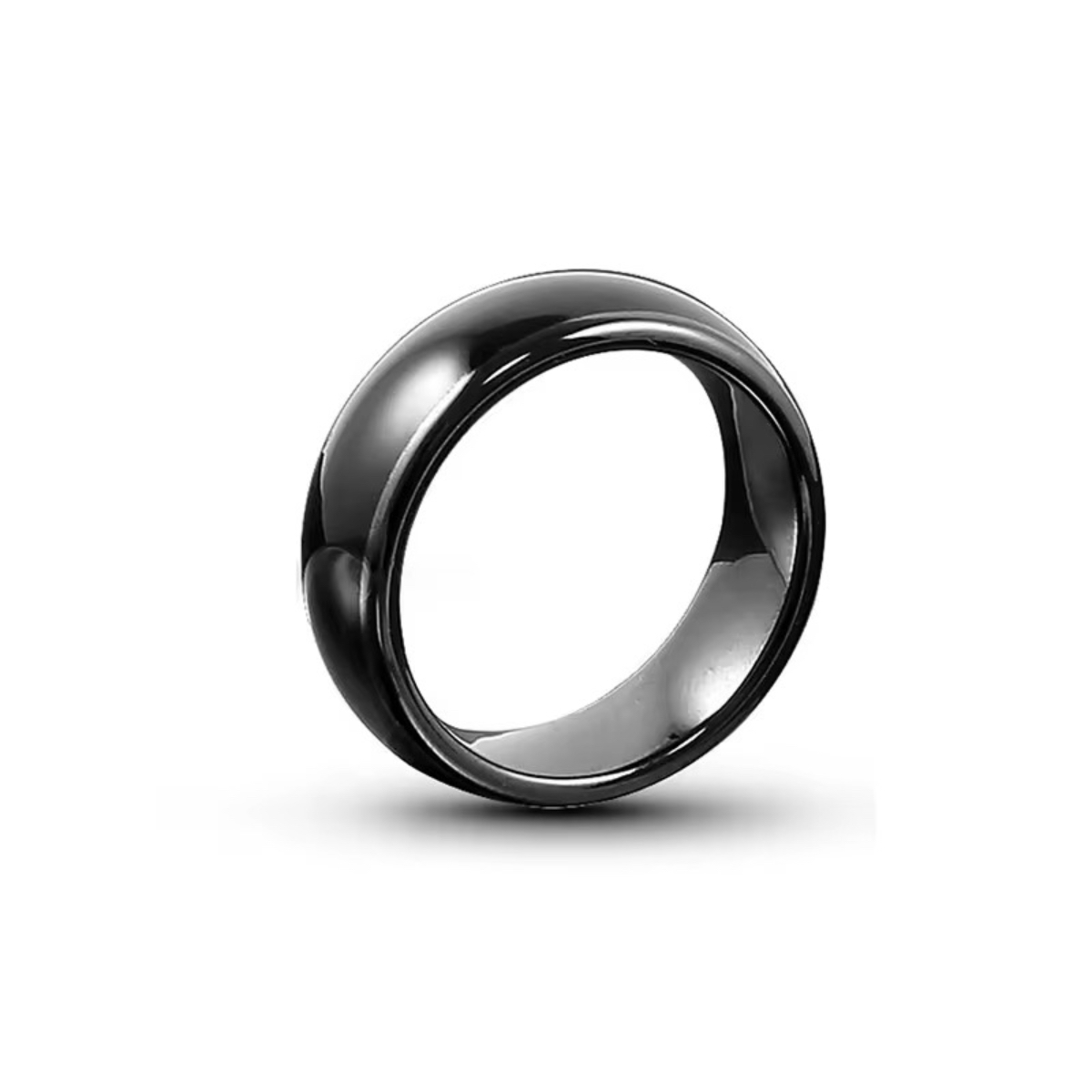 Ceramic black ring NFC Digital Full Ceramic Ring Black - Image 1