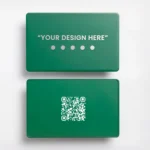 Customized Green Metal Digital Business Card